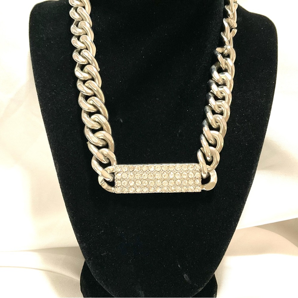 Vintage Light Weight Rhinestone Necklace